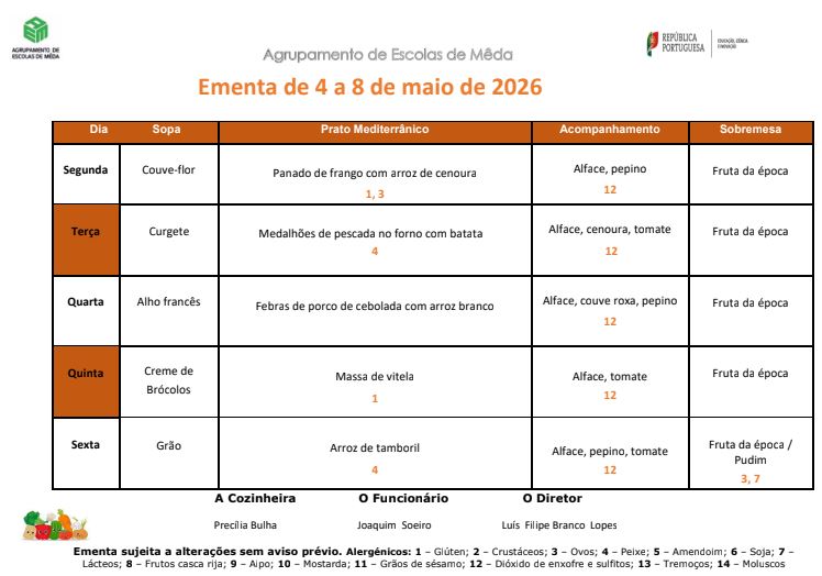 4 a 8 maio